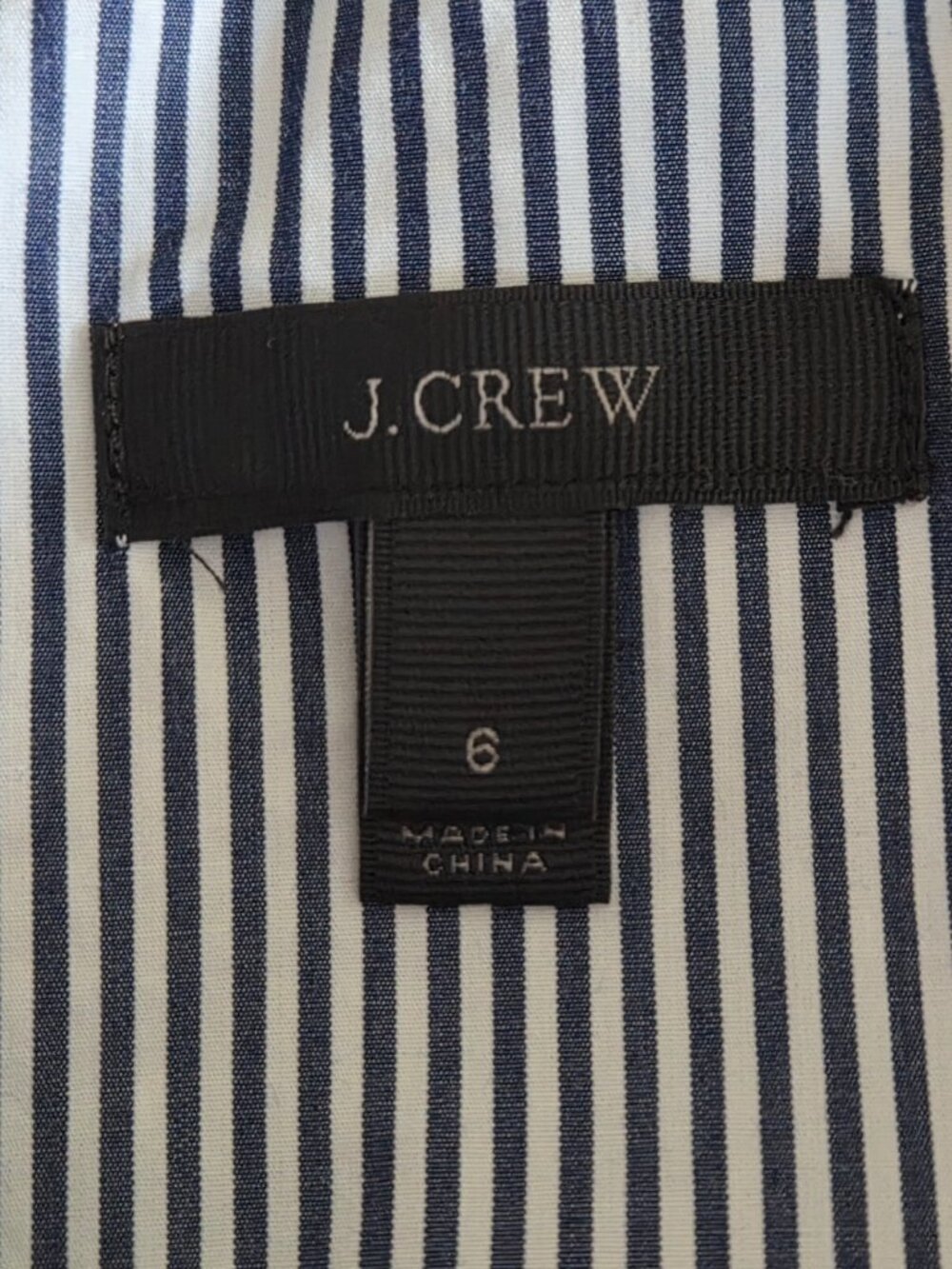 J.Crew Striped One Shoulder Ruffle Top - Picture 14 of 16